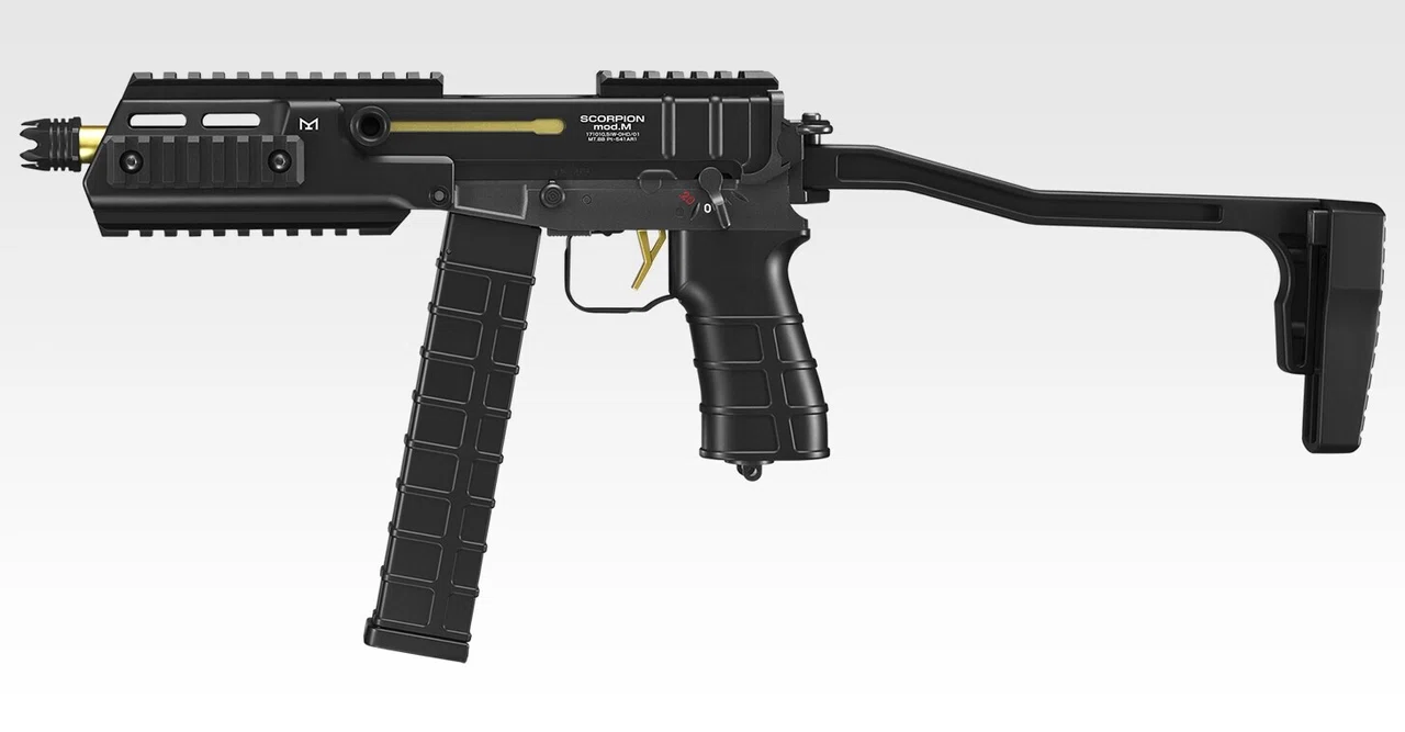 マルイ スコーピオン MOD.M レビュー(外装カスタム済) エアガン 