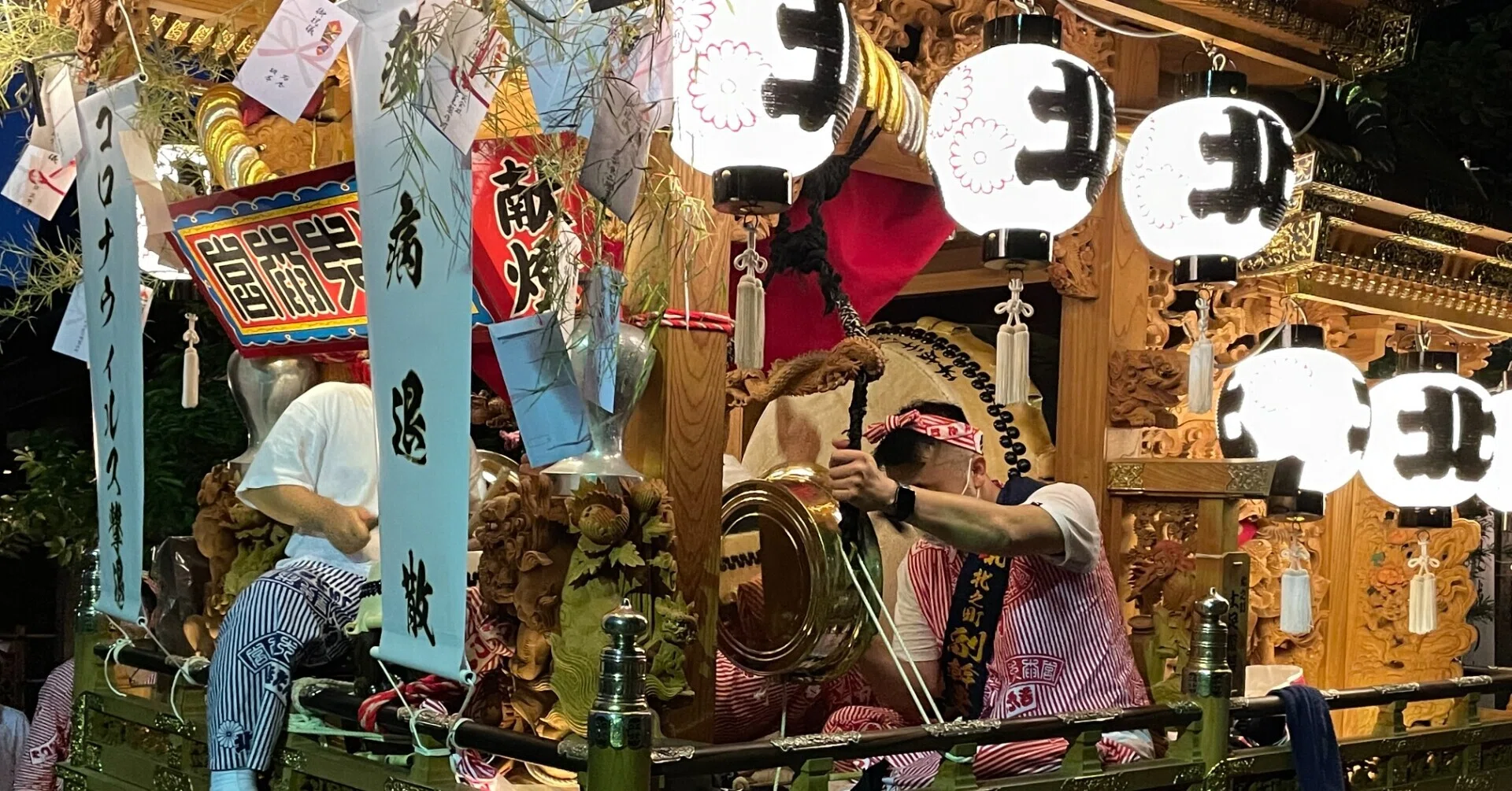 今福北之町の地車（だんじり）囃子｜森田玲（Morita Akira）