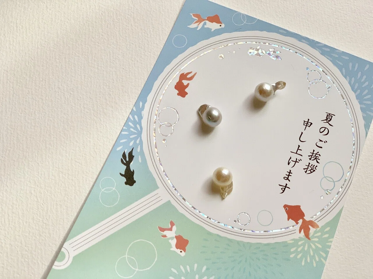 真珠の個性は、自然の造形美。SEVEN THREE.の「金魚真珠」｜SEVEN THREE.