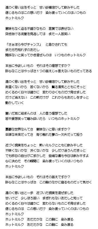 ホットミルク ぴろきち Note ホットミルク ぴろきち Note
