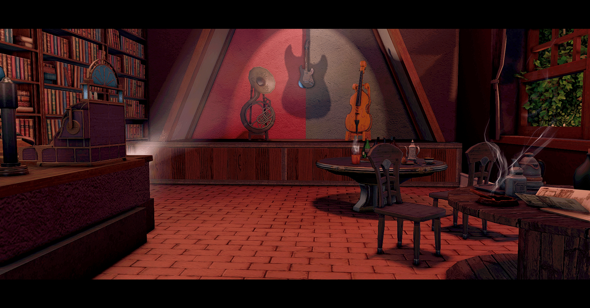 Ff14 うちの子を素敵に魅せたい モダンで温かな撮影ルーム うちのこショールームelemental 個室紹介 Ff14 ハウス探訪 Note