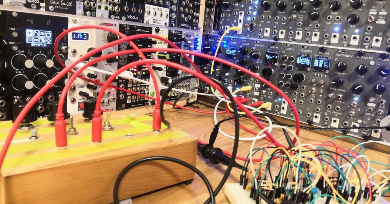AJH 萎れ Synth - MiniMod VCF モジュラーシンセ