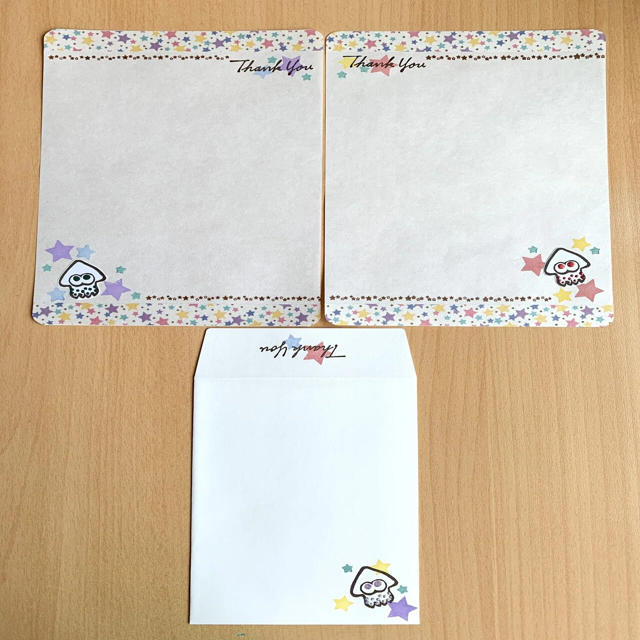 ほしいかレターセット作成 くらざ Note