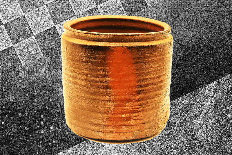 古備前建水水指　古備前水指　古備前建水