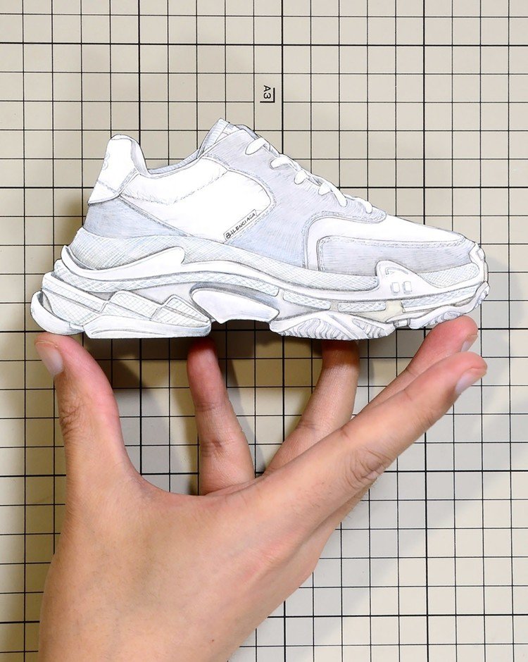 Shoes：00898 “BALENCIAGA” Triple S Sneaker（SS2018）