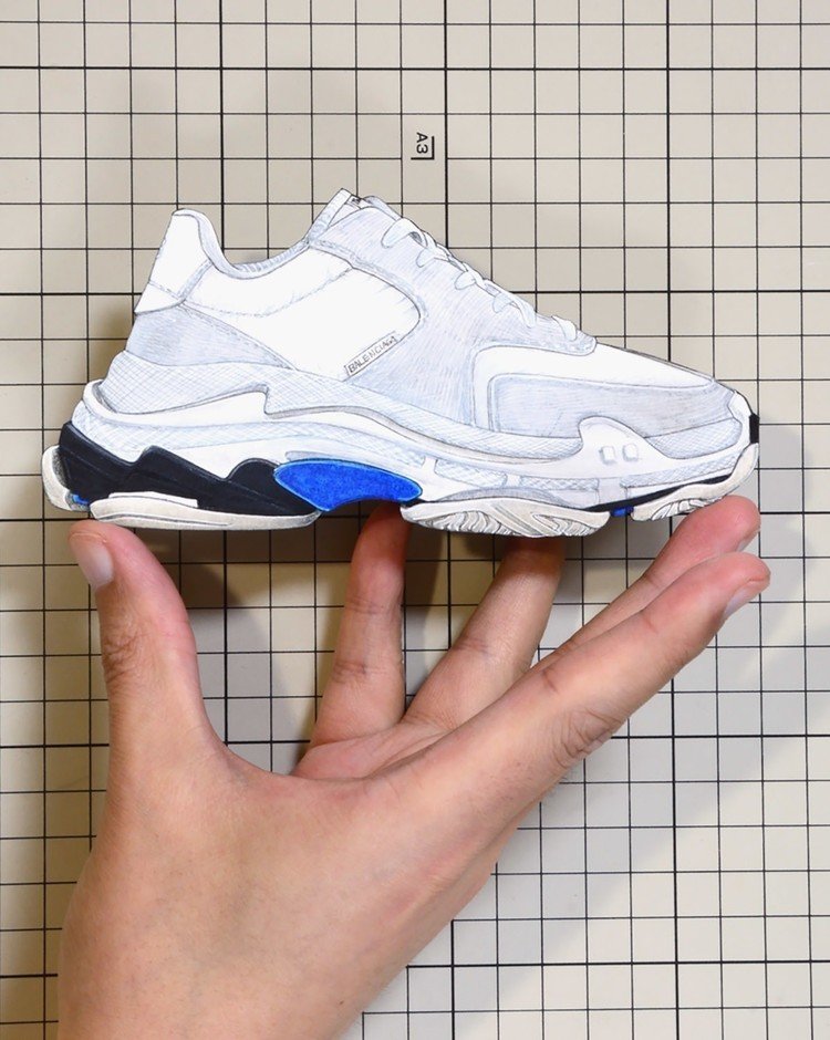 Shoes：00899 “BALENCIAGA” Triple S Sneaker（SS2018）