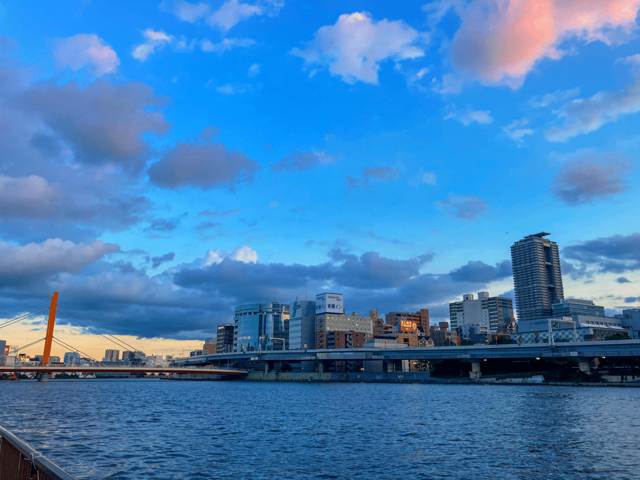 今日の隅田川|yusaku