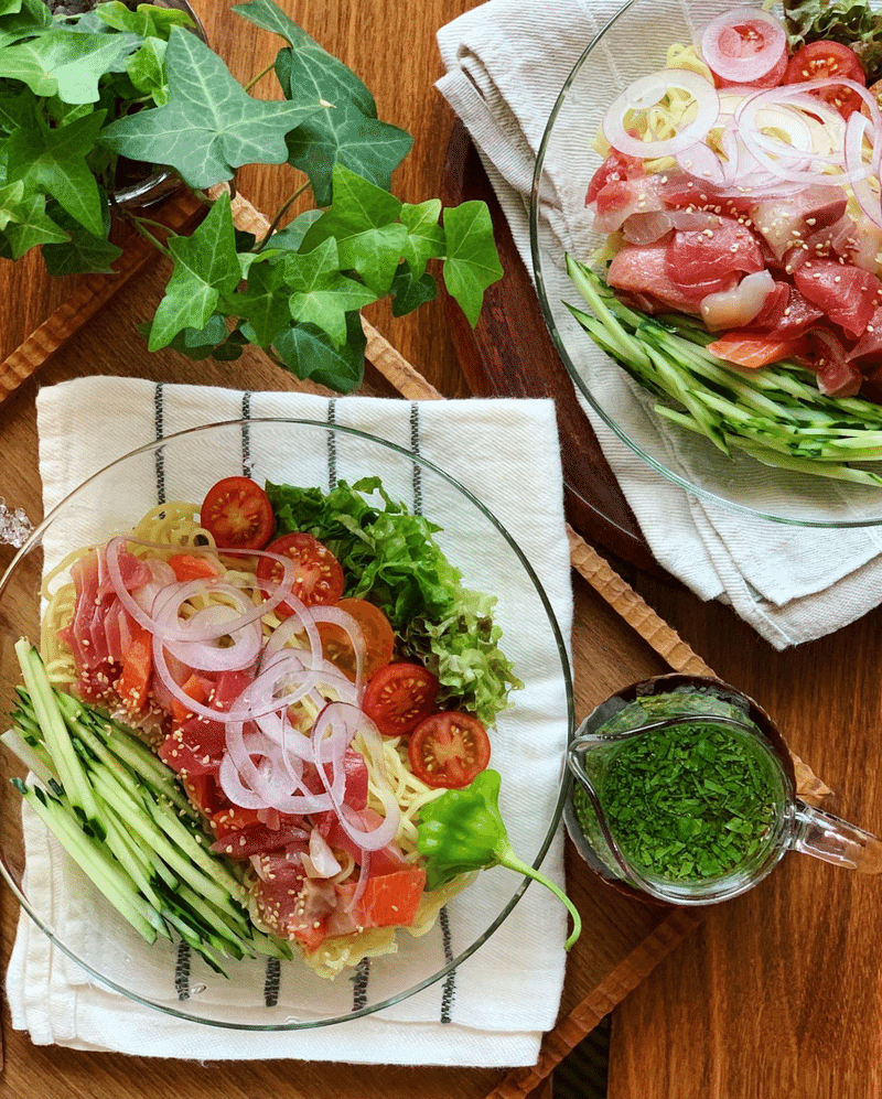 食べチョク ひばり農園さんの季節野菜で冷やし中華 みずのさちこ Note 食べチョク ひばり農園さんの季節野菜で冷やし中華 みずのさちこ Note