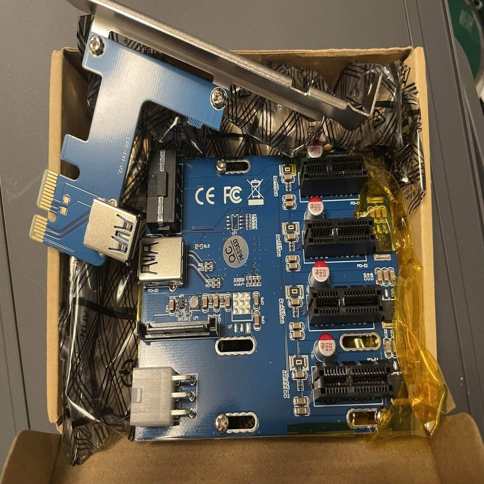 よく使っている4分岐ライザーカード集｜日本でのマイニングについて情報徹底公開！