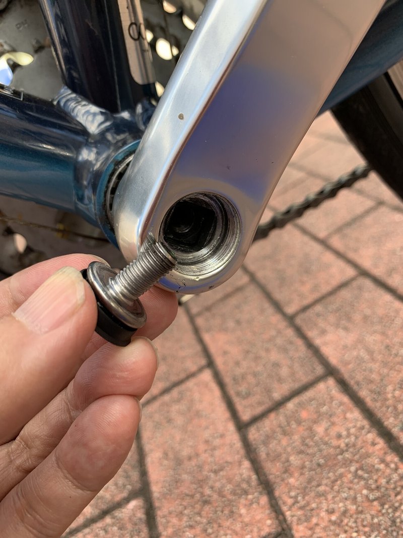 クロスバイクのボトムブラケット Bb を交換する たつさん Note