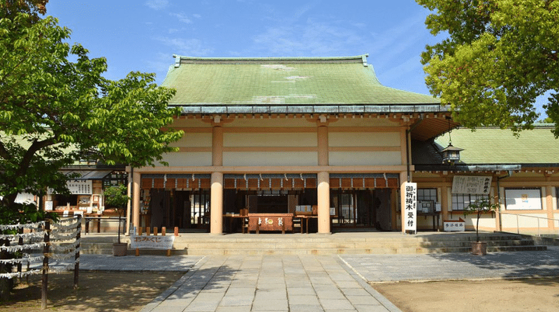 生国魂神社拝殿