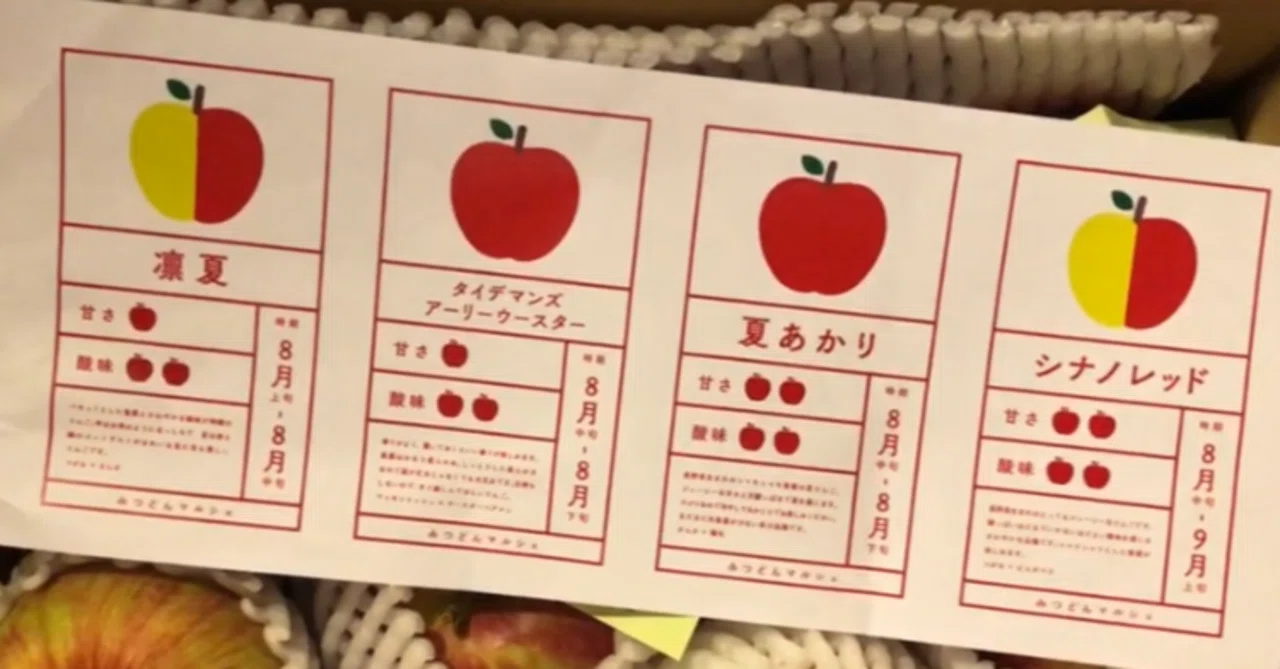 りんご30品種以上を食べ比べしたら「お気に入りんご」が見つかった話