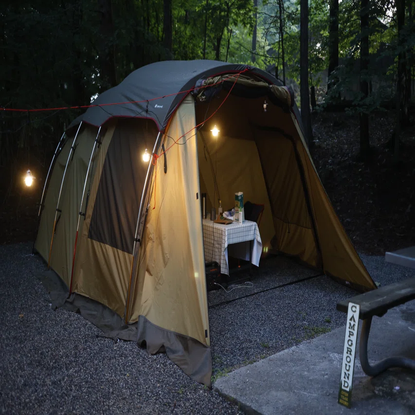 Snow Peakのテント、Entry 2 Room Elfieldをドタバタ導入｜MOJA MOJA