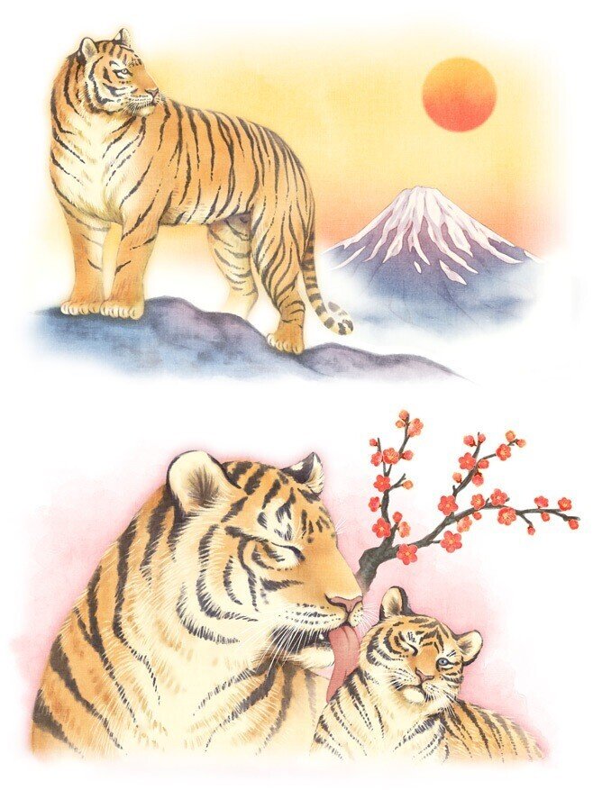 十二支 寅 イラスト 個人作品 洵 じゅん June Note 十二支 寅 イラスト 個人作品 洵 じゅん June Note