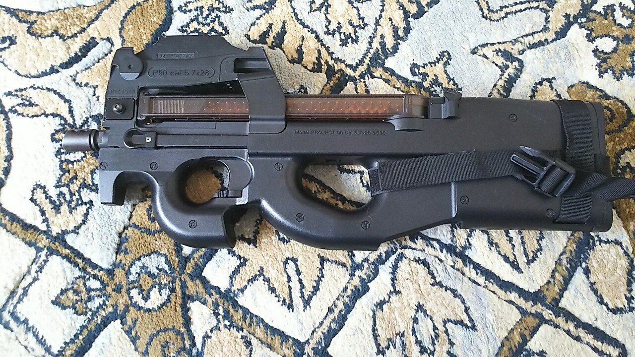 マルイ FNH P90HC(ガワは通常モデル)ガンスリンガーガールいい マルイ FNH P90HC(ガワは通常モデル)ガンスリンガーガールいい