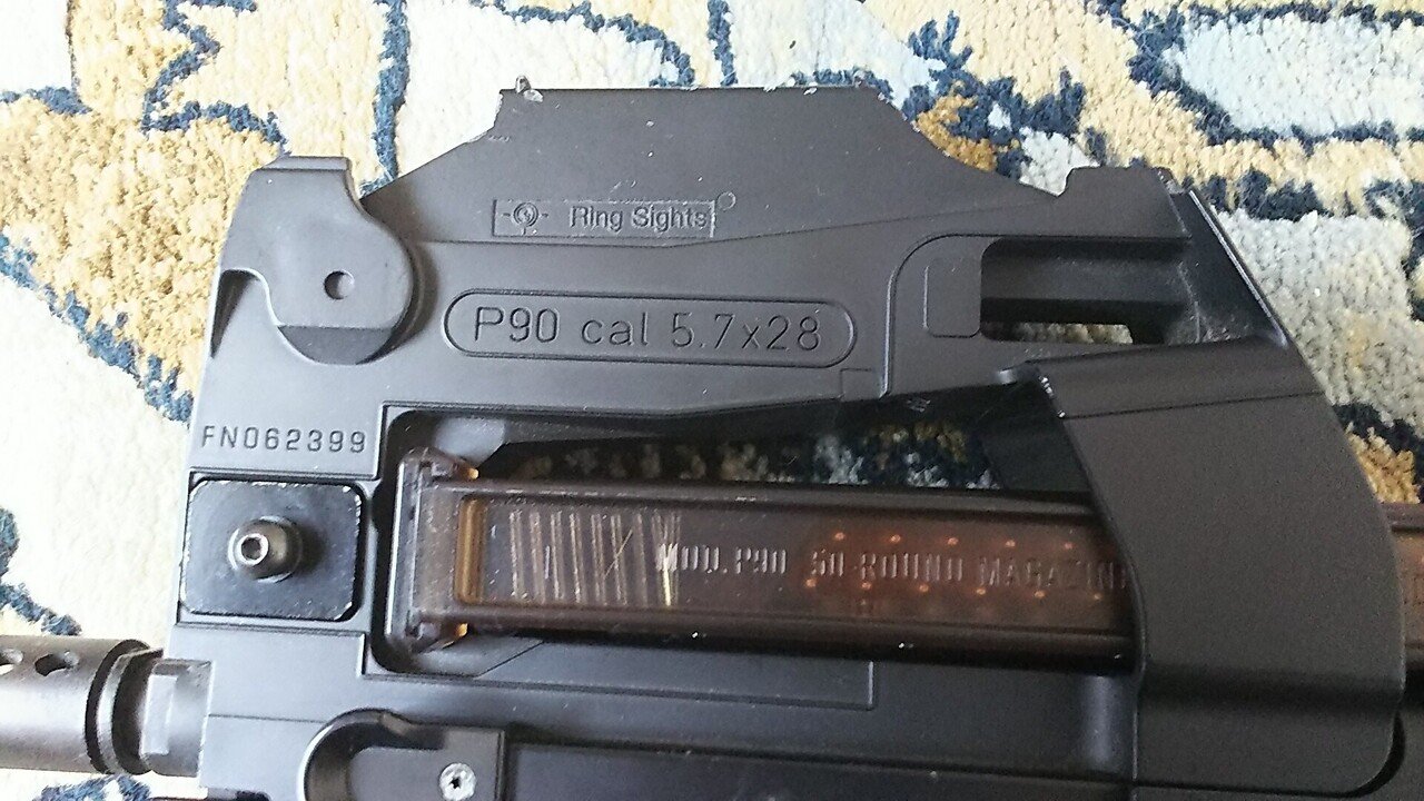 マルイ FNH P90HC(ガワは通常モデル)ガンスリンガーガールいい マルイ FNH P90HC(ガワは通常モデル)ガンスリンガーガールいい
