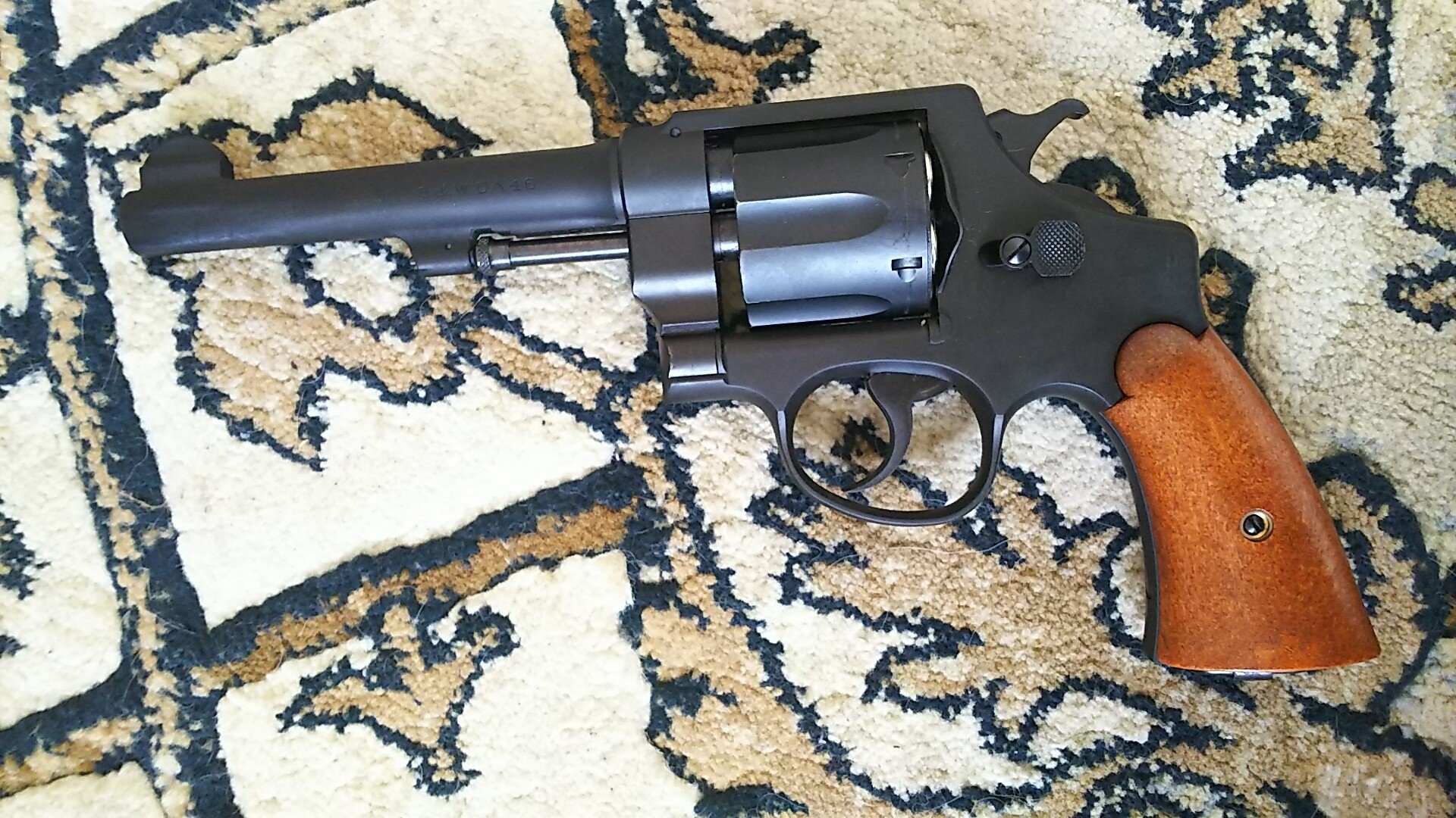 タナカ U.S. M1917 S&W Nフレームリボルバー ハンドエジェクター