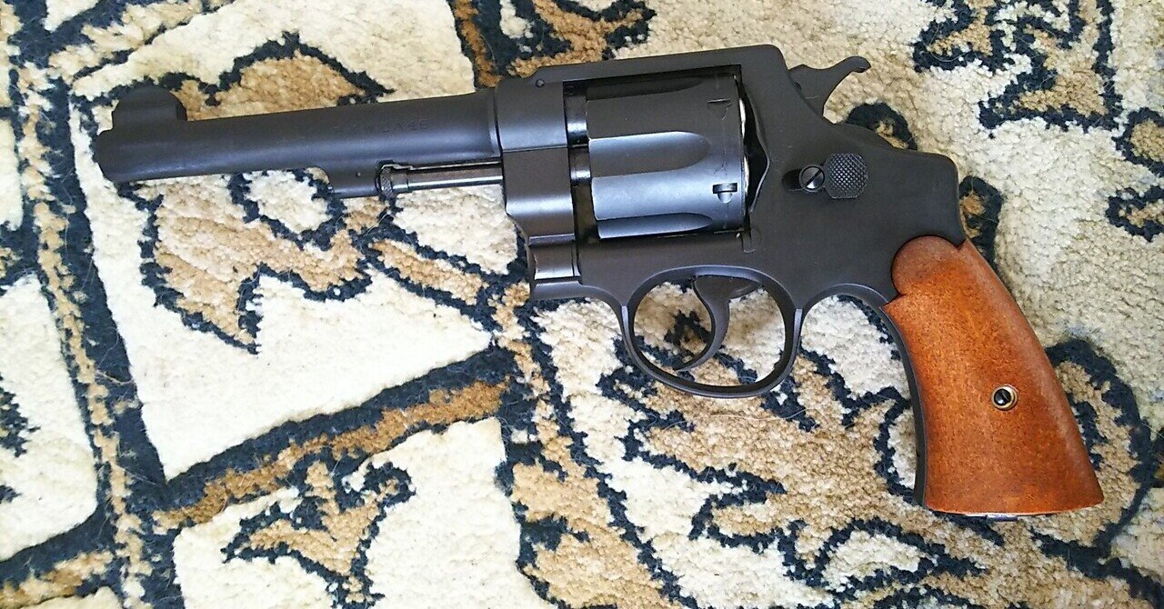 タナカ U.S. M1917 S&W Nフレームリボルバー ハンドエジェクター