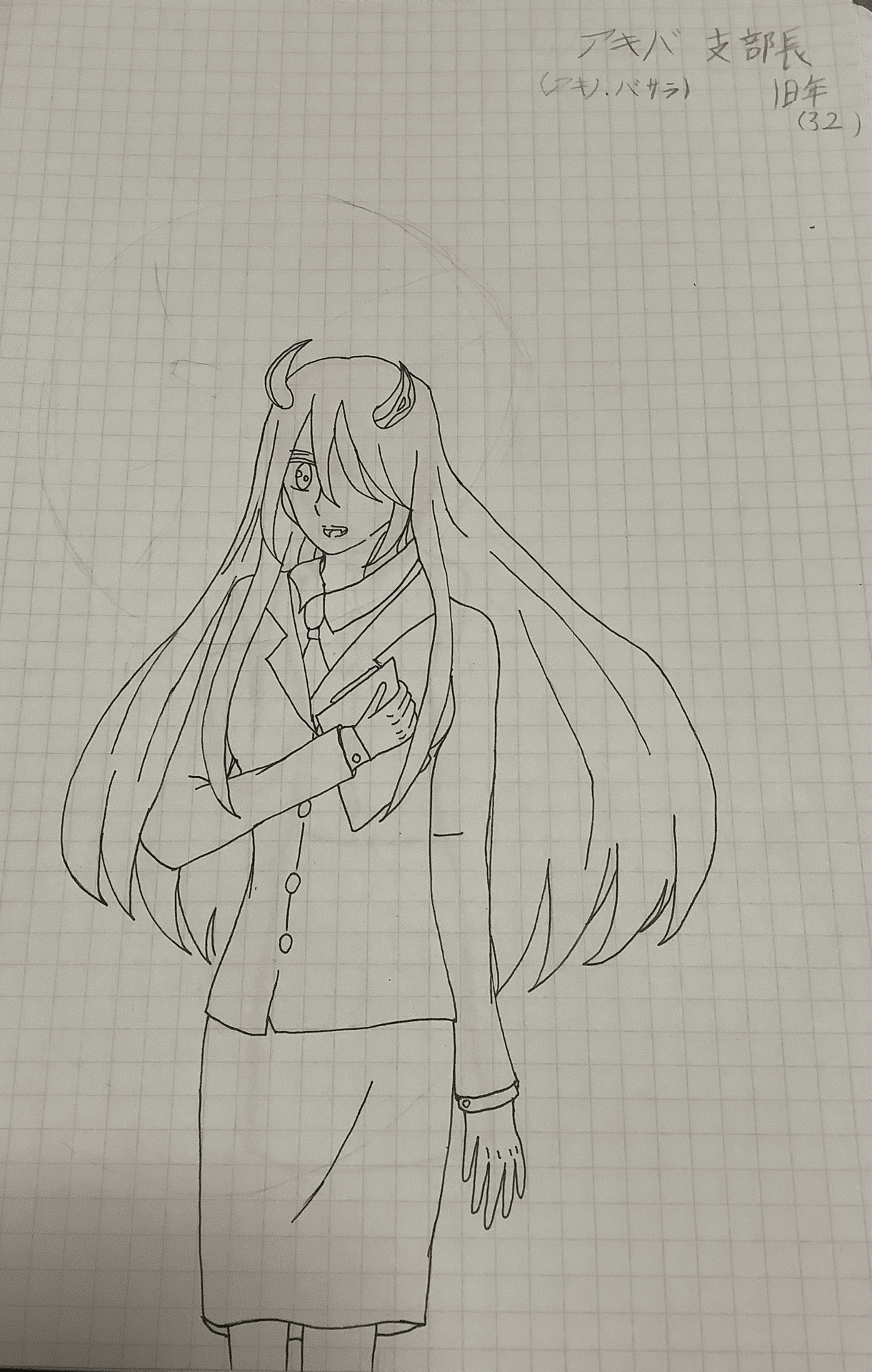 今日描いた落書き イラストです 気分で投稿させて頂きました こうして私はキャラクターを生み出しています こうして見てくれてありがたいです 星野春気 Note