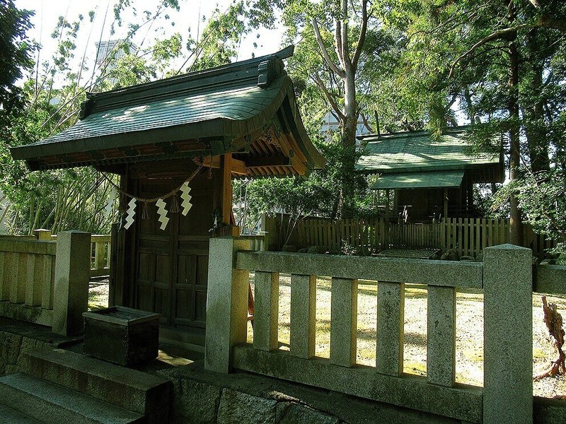 9明治川神社末社伊佐男社