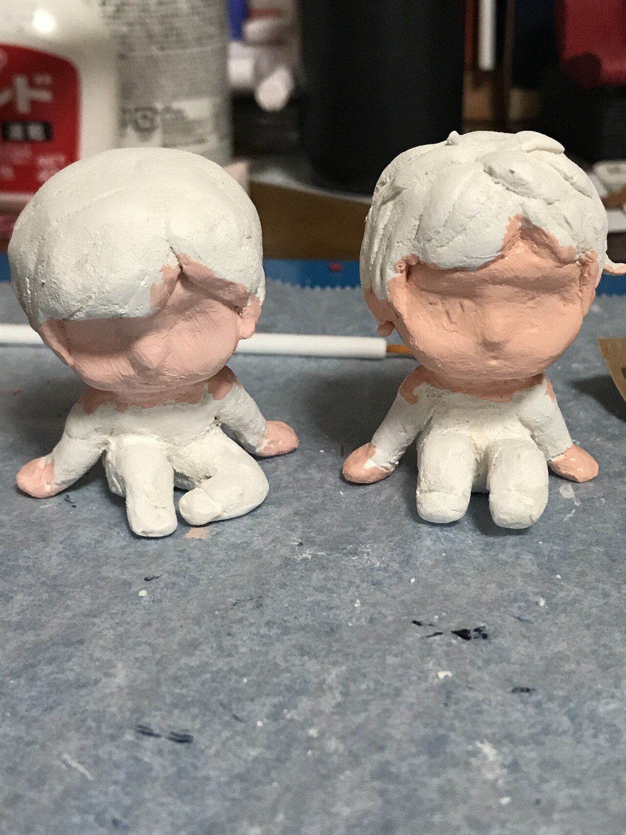 石粉粘土でうちの子の手乗りフィギュア作った話|紫呉(シグレ) 石粉粘土でうちの子の手乗りフィギュア作った話|紫呉(シグレ)