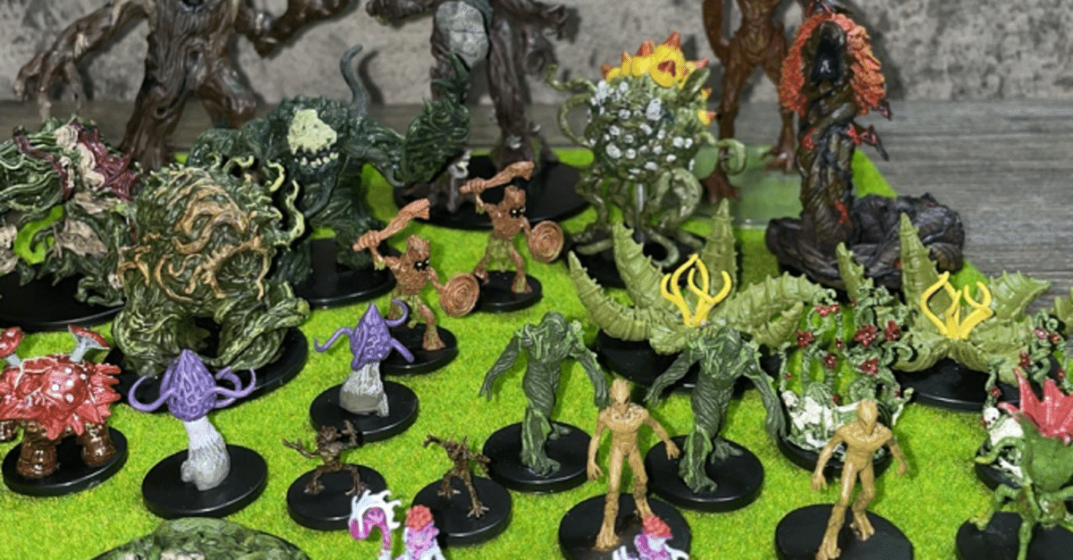 ダンジョンズ＆ドラゴンズのフィギュア 【植物】｜影咲シオリ