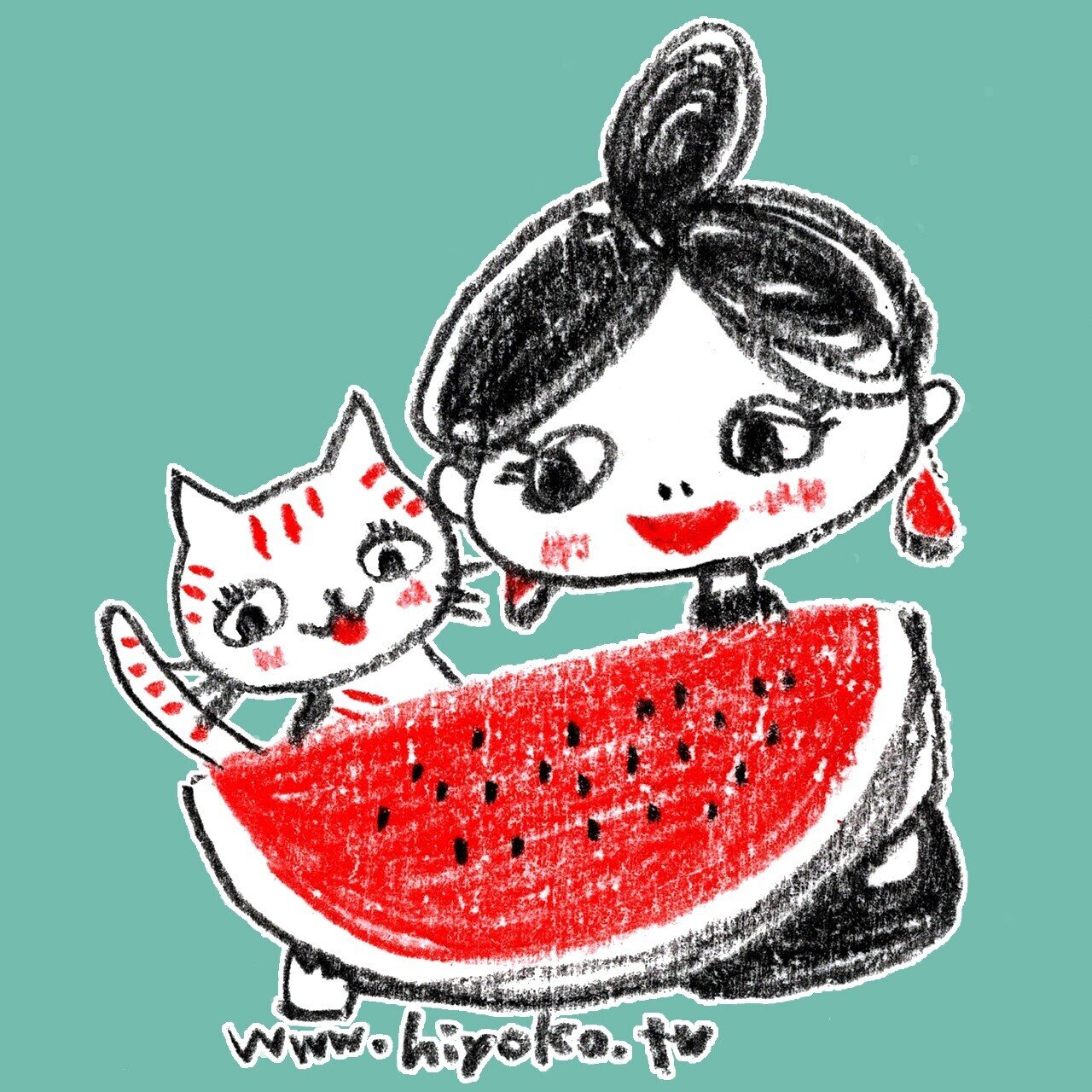 夏の風物詩たち 陽菜ひよ子 イラストレーター 漫画家 まちづくりジャーナリスト Note