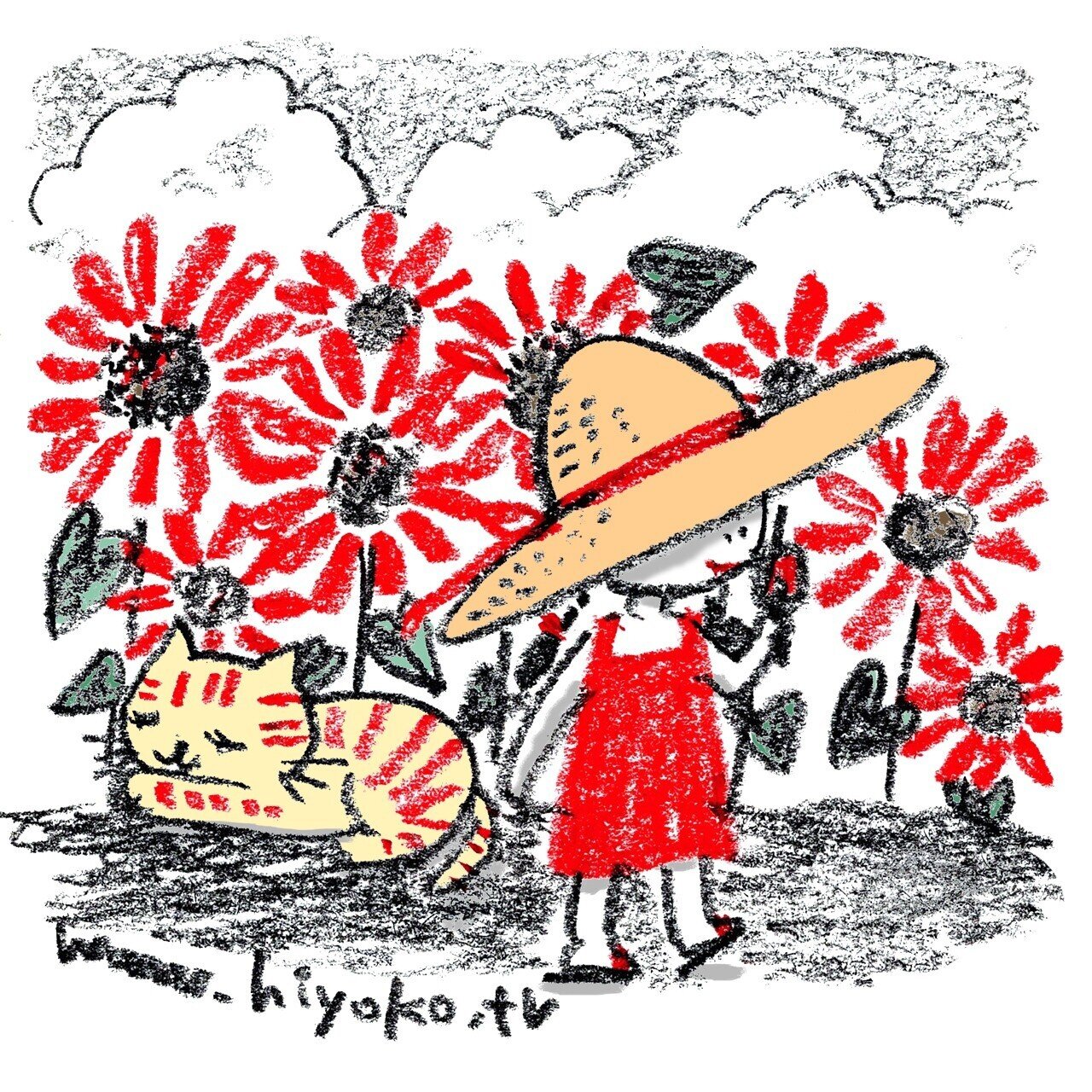 夏の風物詩たち 陽菜ひよ子 イラストレーター 漫画家 まちづくりジャーナリスト Note
