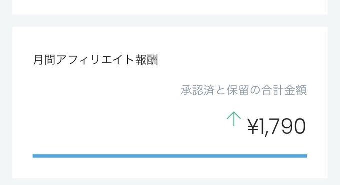 マネートラック7月報酬額