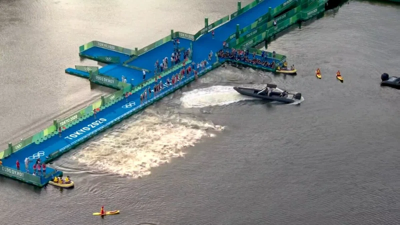 ズボラな組織委 トライアスロンの水泳が地獄絵 茶っ黄色く 悪臭のある海の東京湾で無理くり開催 水泳の選手らが嘔吐 Afpが画像つきで報道 上限の2倍 超の大腸菌が確認されても 場所を変えなかったからズ みさご丸 Note