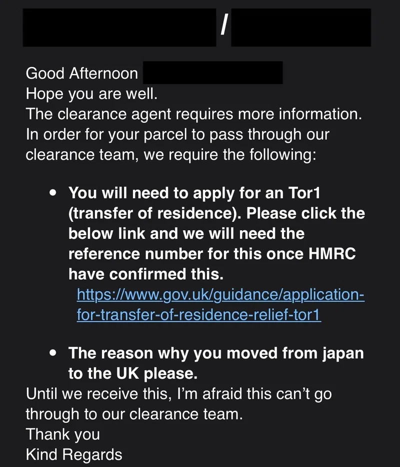 Parcelforce Note 【おのれParcelforce】海外郵送は第二のYMSオンライン申請だった|ポンコツ
