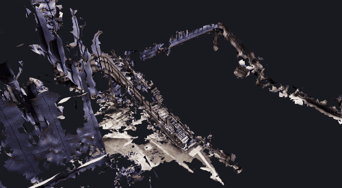 Immersal歩道橋前