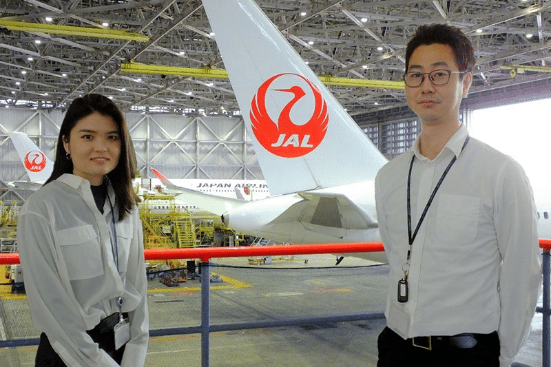航空機の「電装整備士」と整備現場の「強力サポーター」、羽田空港で 