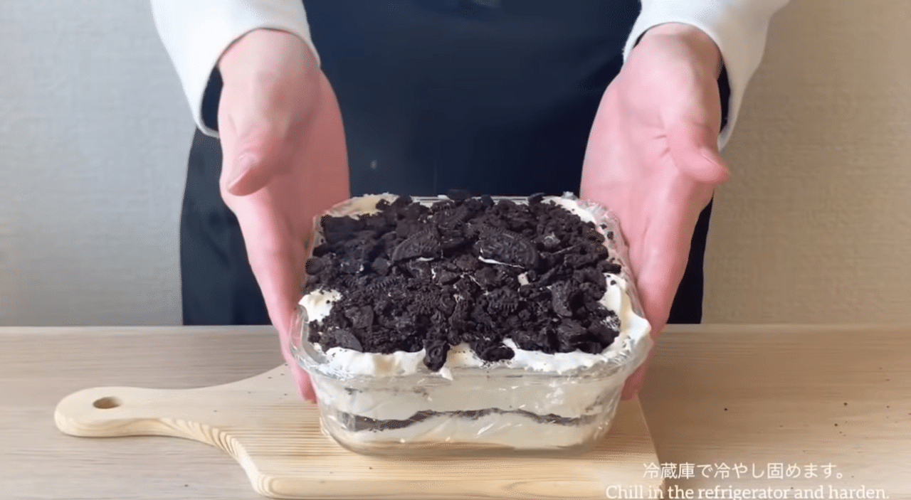 韓国で人気 材料3つ冷やすだけ オレオチーズケーキ作り方 Syun Cooking Note