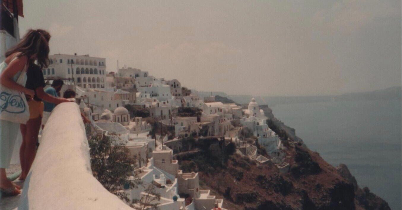 地中海の舞踏 〜 ギリシャ・サントリーニ島, 1983年7月28日から 8月 