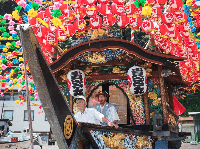 「ローカル×ローカル」10_真鶴・貴船祭りの神輿