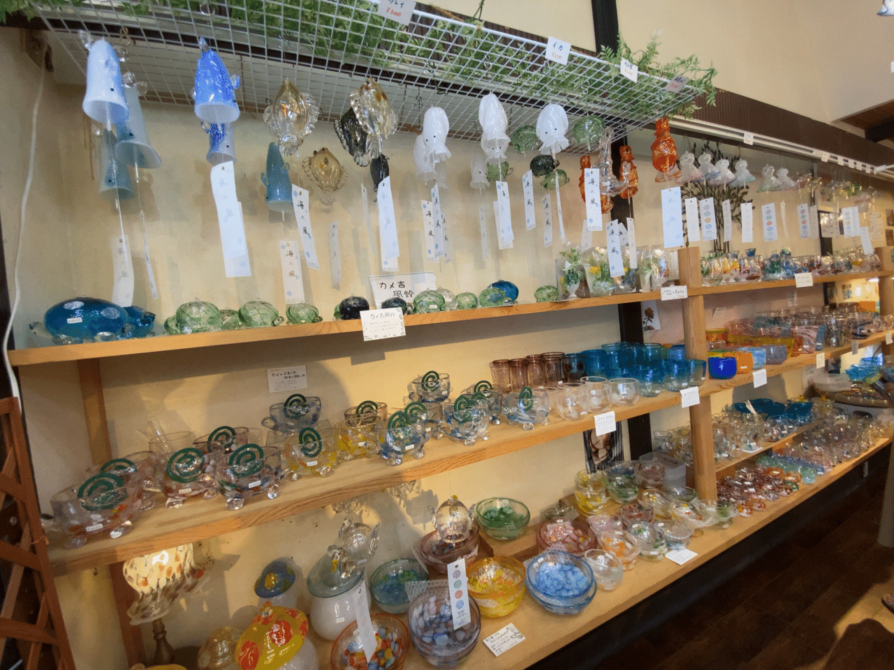 タクグラス】弥彦神社前のお店で綺麗な風鈴の音色を奏でるガラス雑貨屋 タクグラス】弥彦神社前のお店で綺麗な風鈴の音色を奏でるガラス雑貨屋