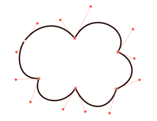 クリスタ 図形描画で利用するベジェ曲線の使い方 Yugaki Note クリスタ 図形描画で利用するベジェ曲線の使い方 Yugaki Note