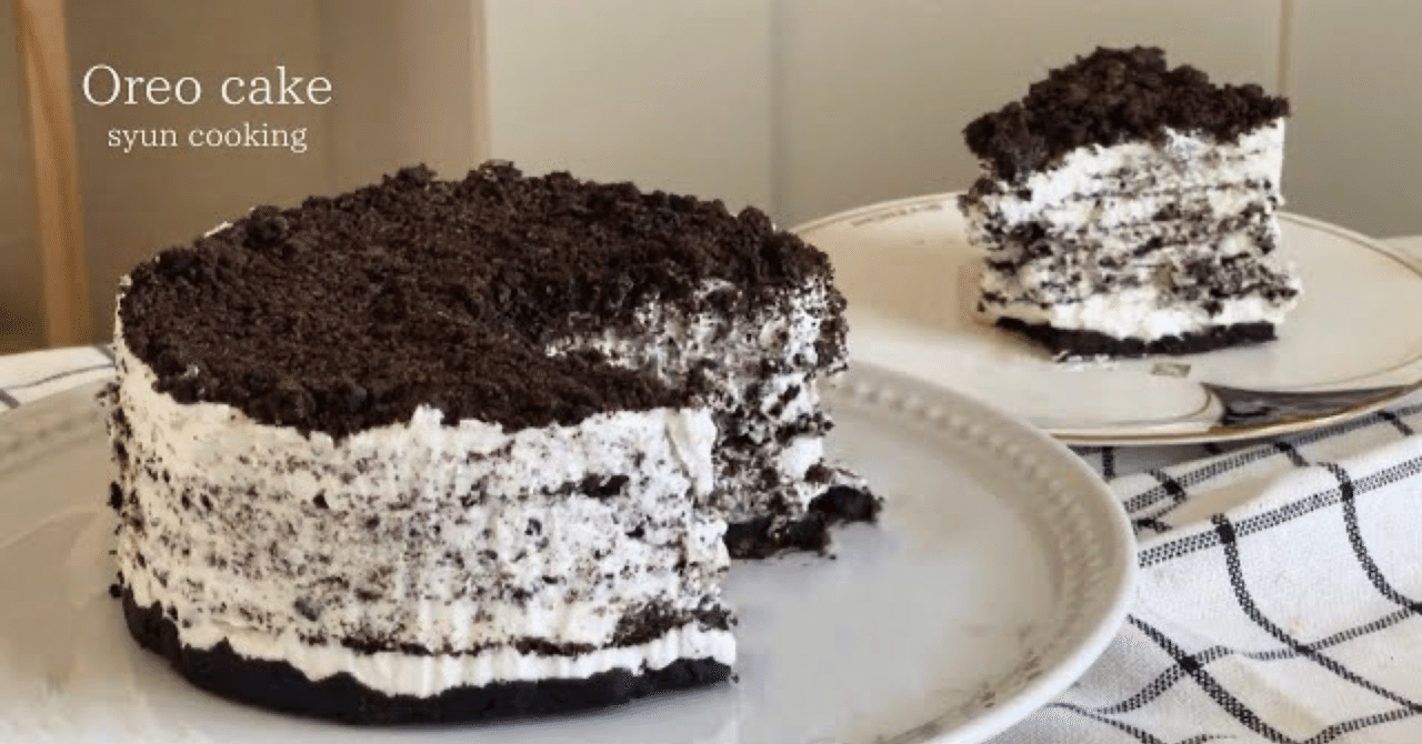 材料2つ チーズなし ふわっととろけるオレオケーキ作り方 Syun Cooking Note 材料2つ チーズなし ふわっととろけるオレオケーキ作り方 Syun Cooking Note