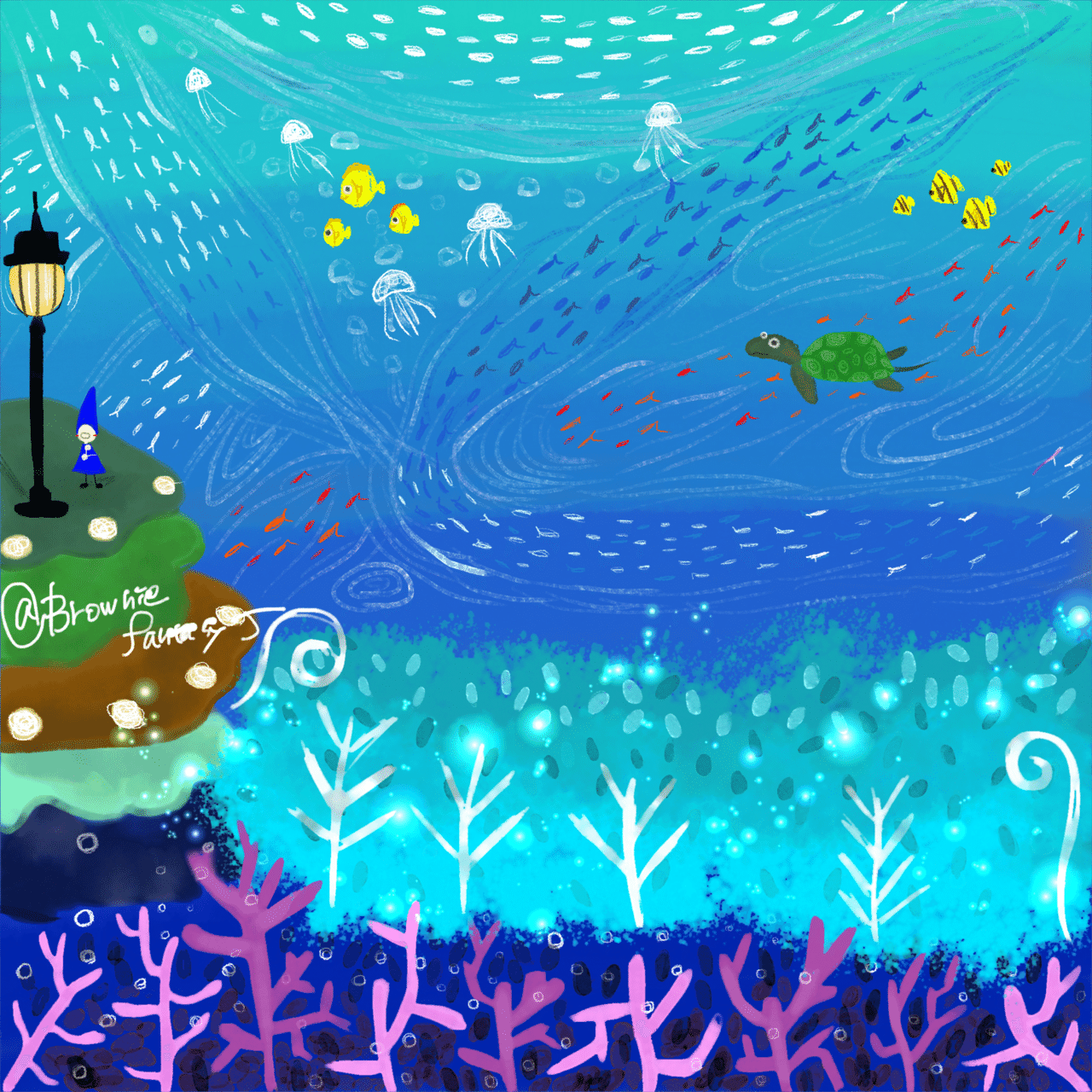 今日の検査の記録 海の中も色んな生き物が住んでいますから交通規制というのは大事になってくるみたい 言葉がなくても相手を思いやり譲り合う 陸の 生き物とは少し違い ここでは控えめで大人しい生き物たちが Brownie Note