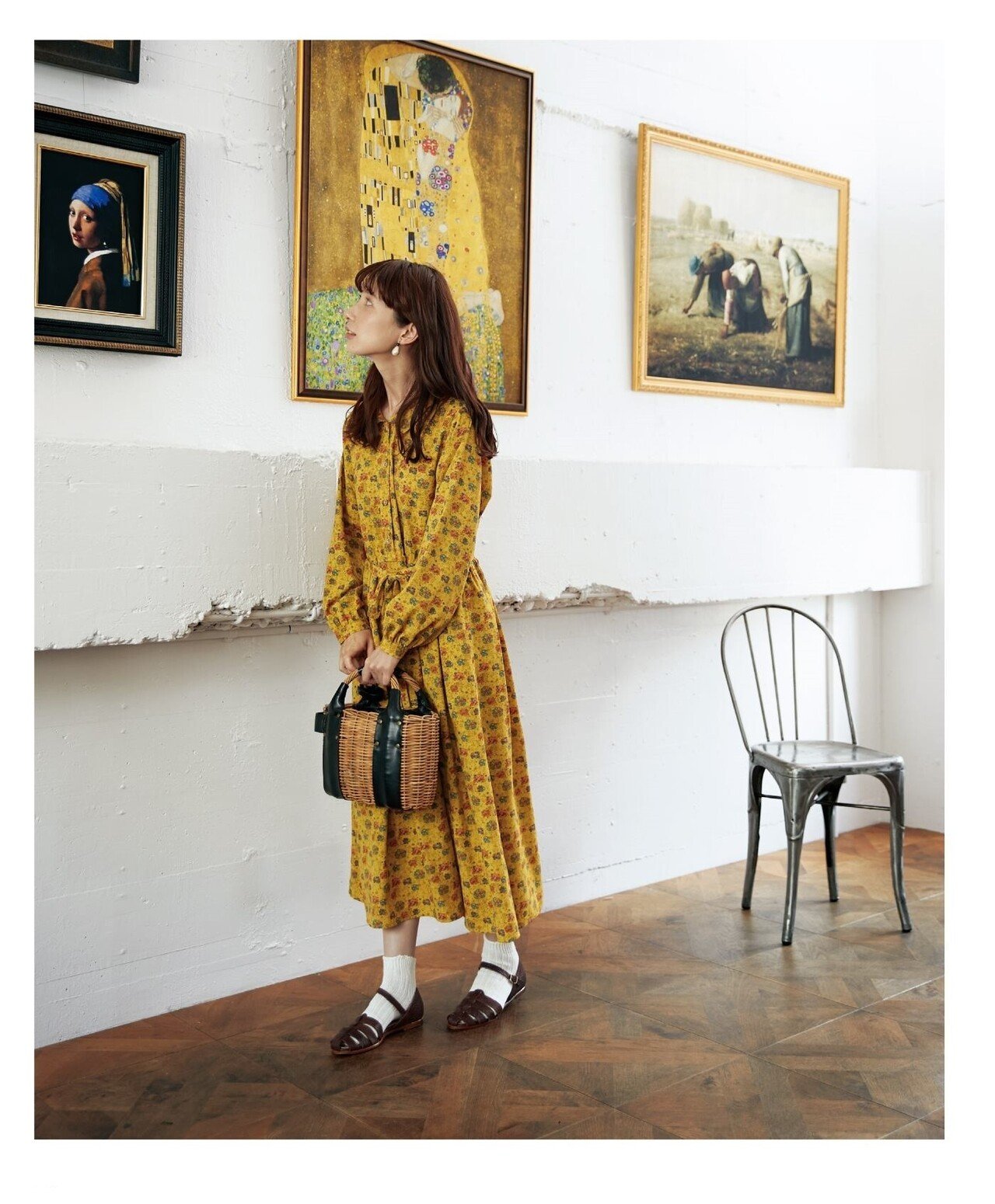 暮らしにアートを 世界の名画をモチーフにしたファッション Sunny Clouds 21 Autumn Collection フェリシモミュージアム部 Note