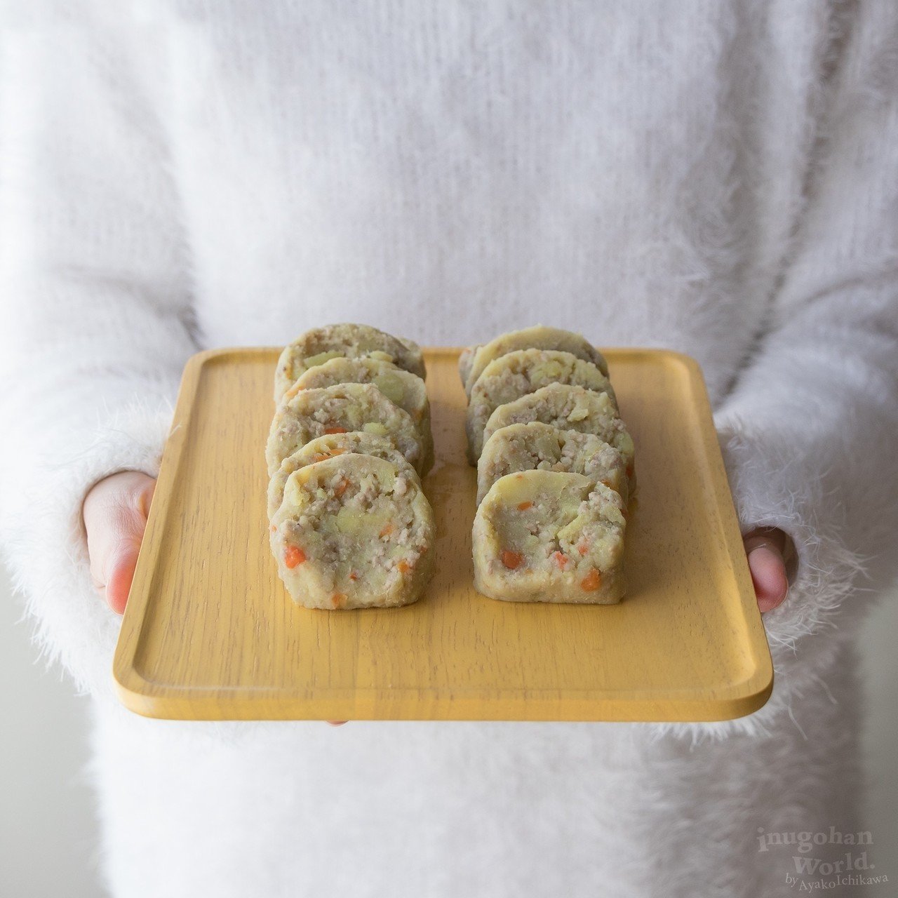 わんこの人気食材だけで作る スイートポテトのサラミ風 手作り犬おやつレシピ 単品購入 いちかわあやこ 犬ごはん先生 Note