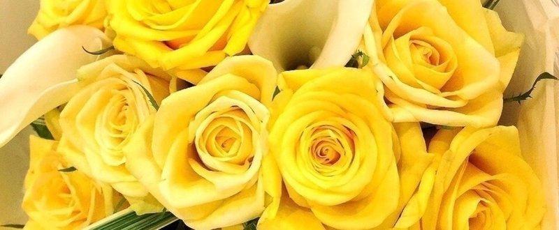 ヴァレンタインデイに、女性のお客様にお花を「どうぞ」とするサービス