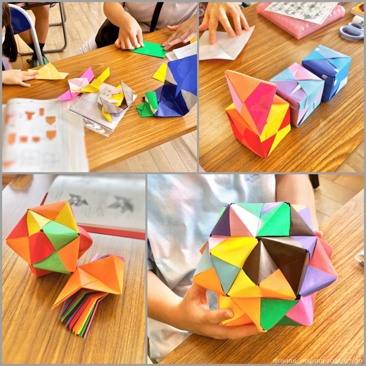 まさにぃの折り紙講座レポ／masanii's recent Origami class｜まさにぃ