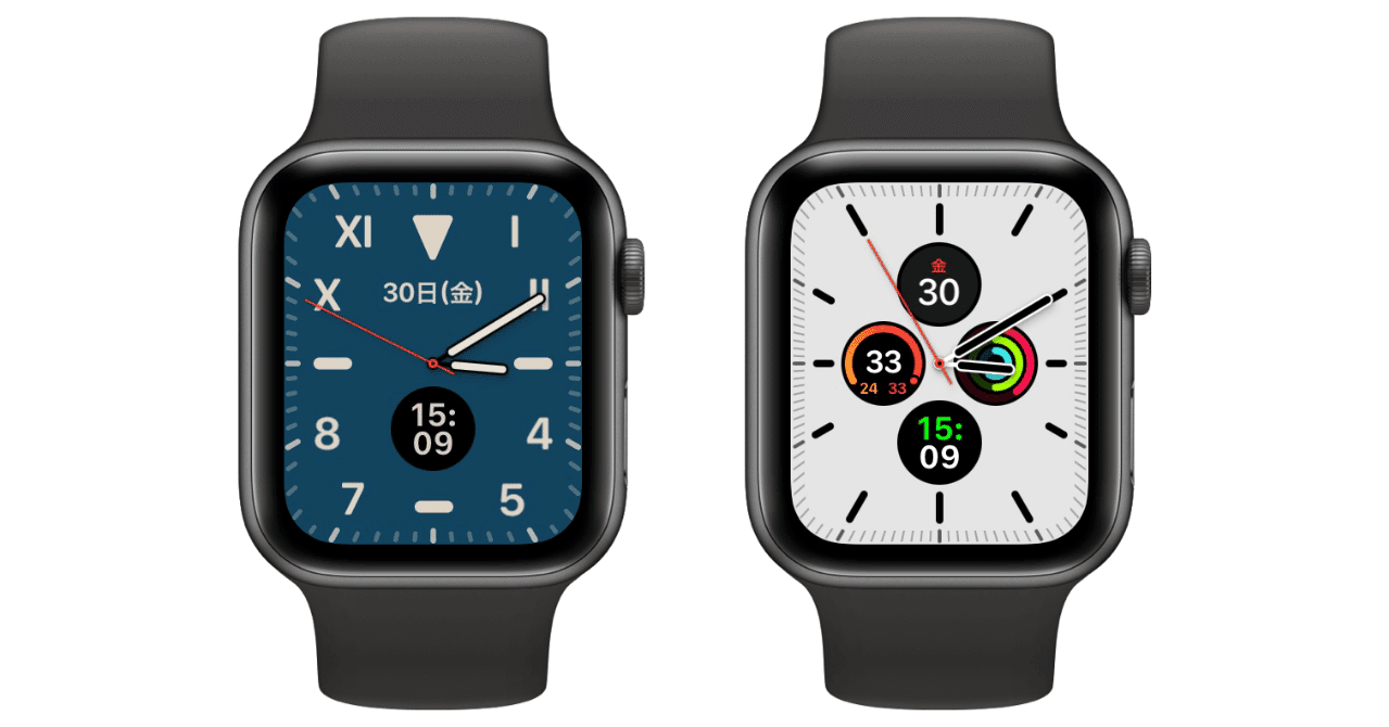 Apple Watchのアナログ文字盤にデジタルタイムを表示させる方法|しだ