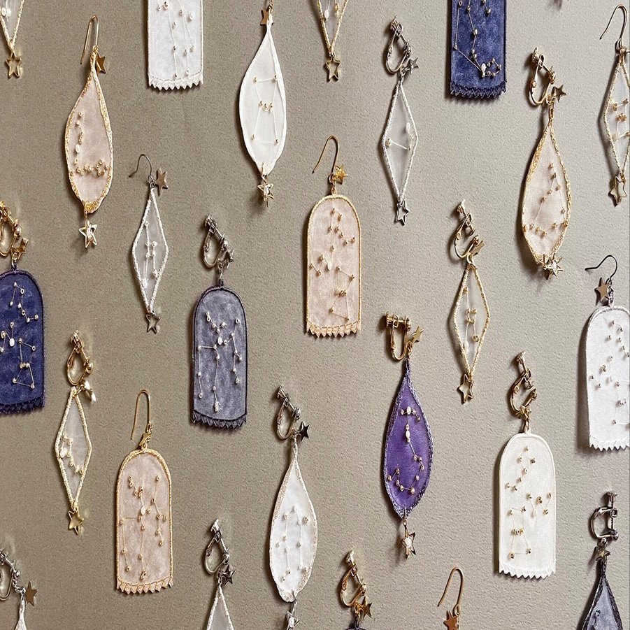 いつまでも縫い続けたい夜空の物語 12星座の刺繍アクセサリー 刺繍作家 Patterieのnote Note