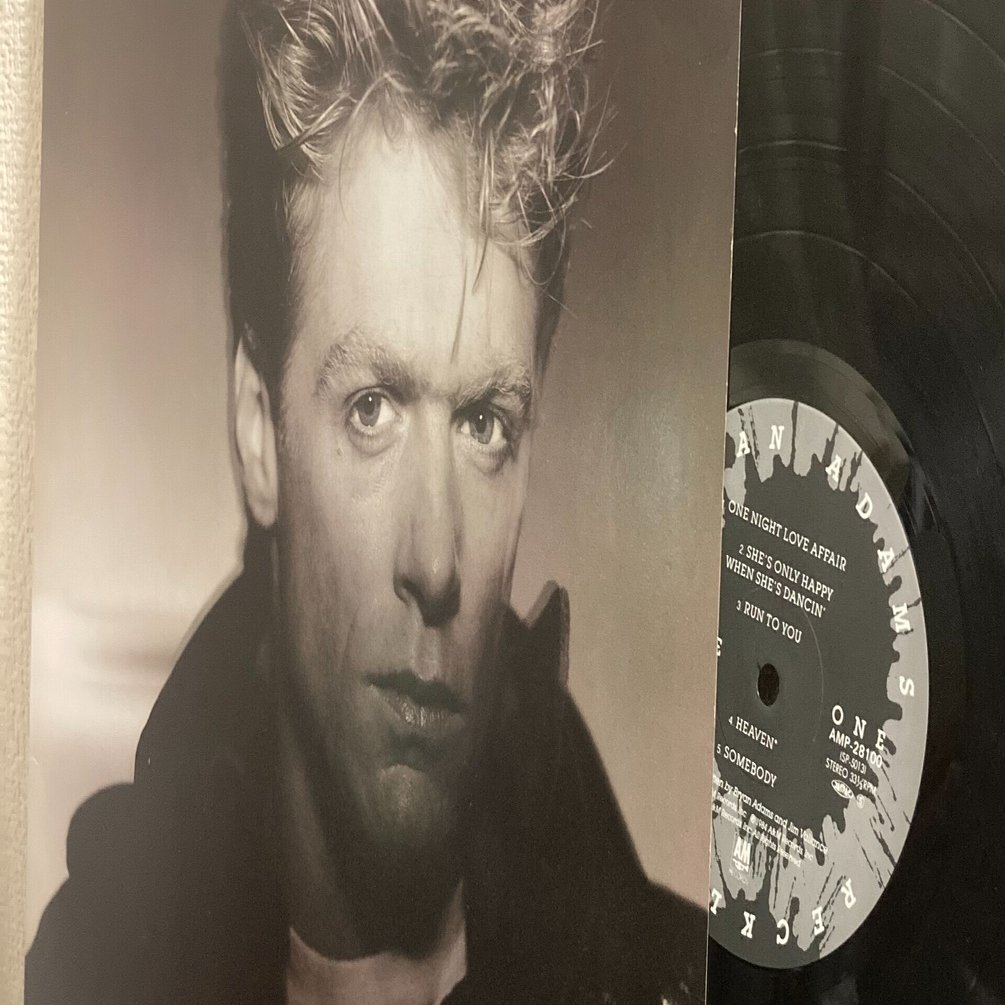 Bryan Adams Reckless サイン入り Bryan Adams Reckless サイン入り