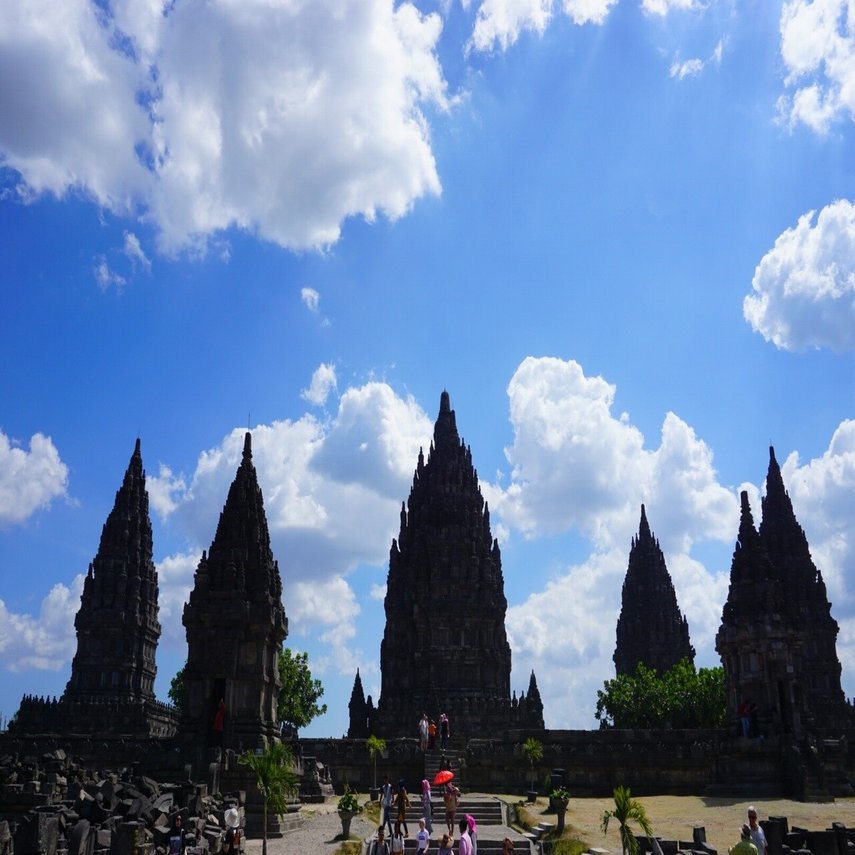 プランバナン遺跡とボロブドゥール遺跡 Kiyofumi Note