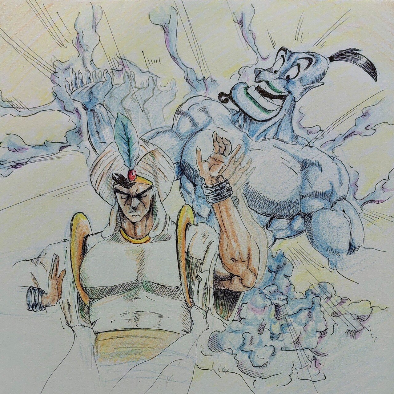 ジョジョ風 アラジン Keith K Note