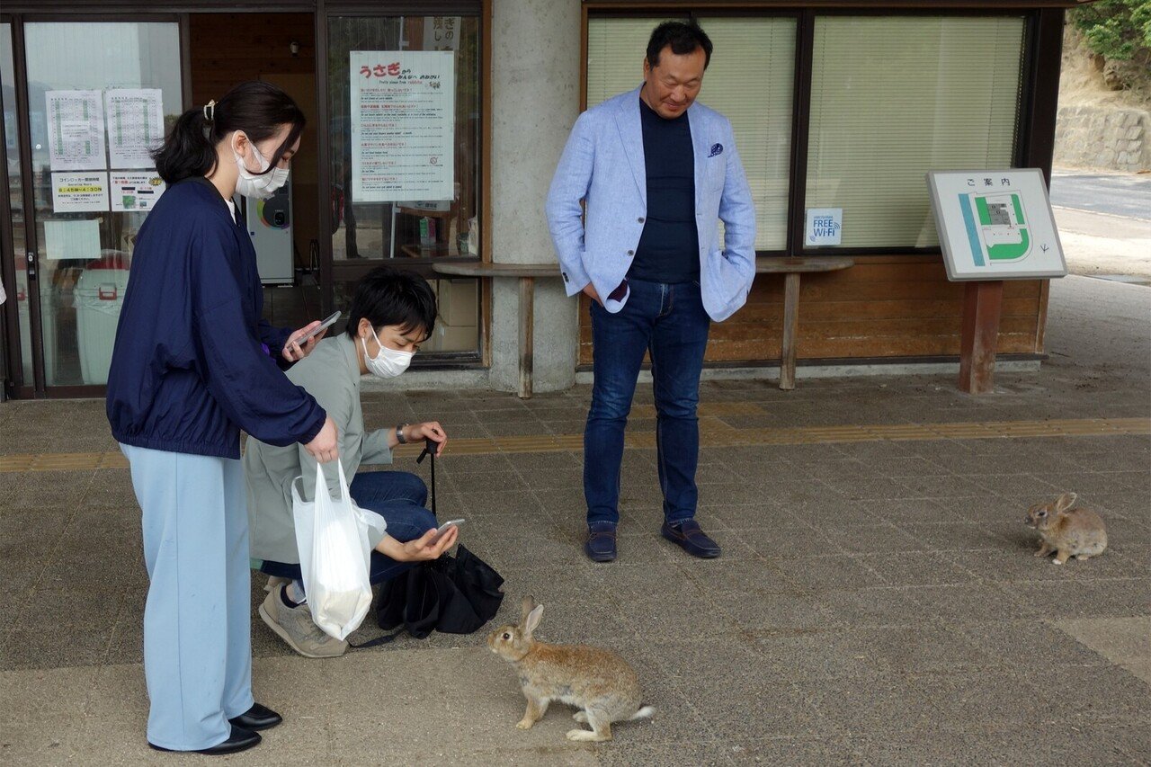 大久野島ツアー 原田雄次 新本直登 Note